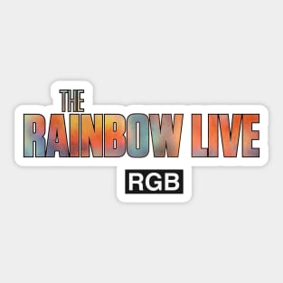 The Rainbow Live Sticker